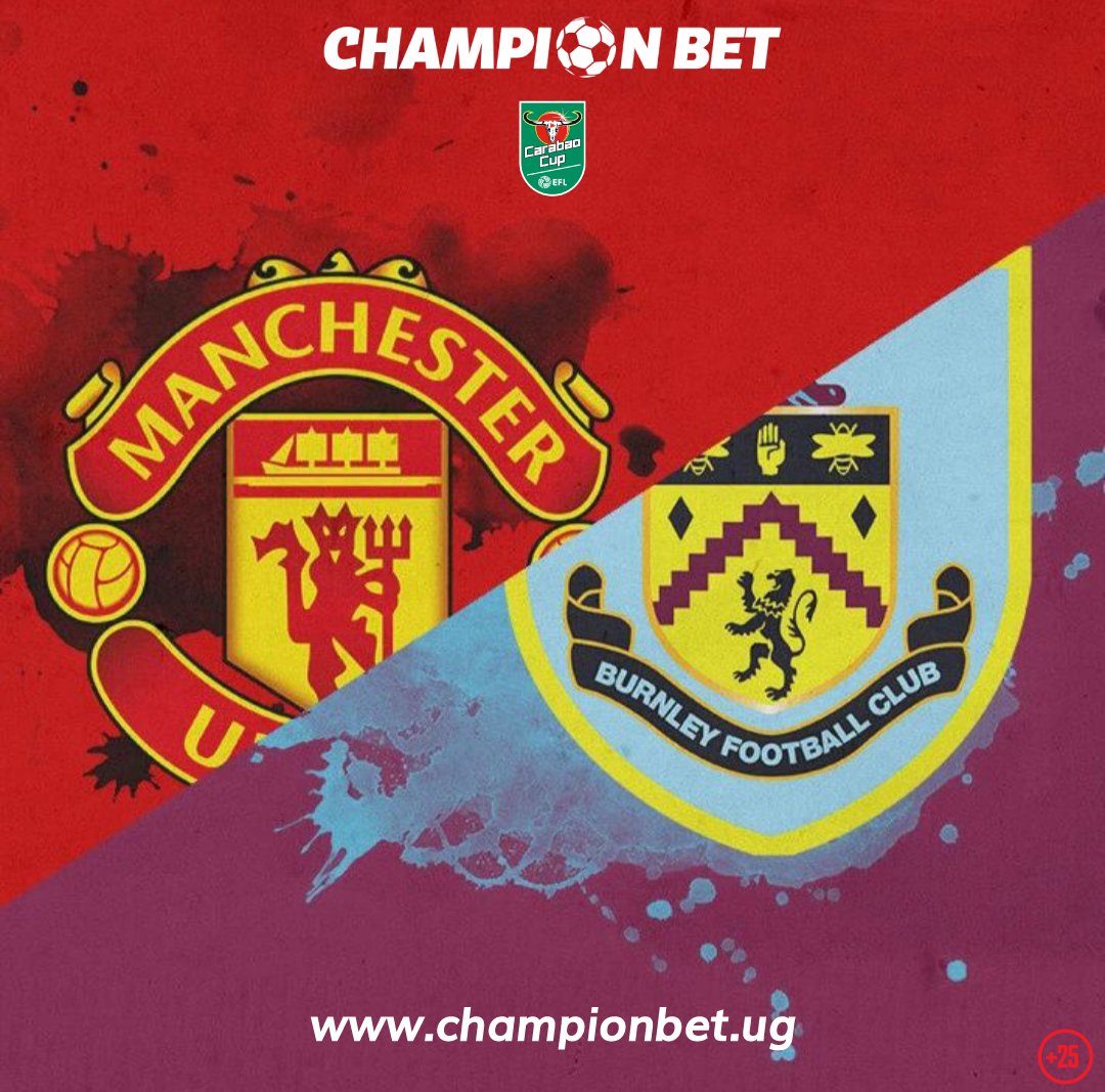 ChampionBetUG's tweet photo. United will be looking to book their spot in the quarter-finals of the EFL Cup when they welcome Championship leaders Burnley to Old Trafford tonight. @seetvuganda
@DouglasLwangaUg

Visit: 🌐 | https://t.co/1MY8yE50Jb

#WinMoreWithUs | #CarabaoCup | #BetResponsibly https://t.co/93O7xjPG3N
