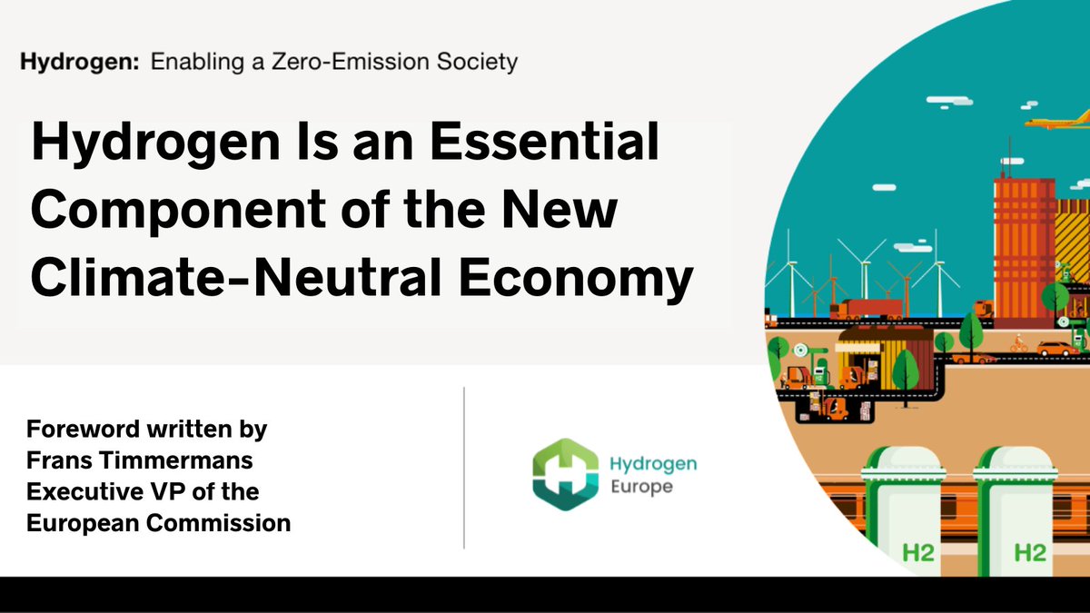 “#Hydrogen is essential component of new #climateneutral economy. In current circumstances, investments in #renewablehydrogen can also strengthen #energysecurity &amp; ensure industrial competitiveness” 

#H2atCOP27 - Foreword of our report by @TimmermansEU 👉hydrogen.revolve.media/2022/foreword/