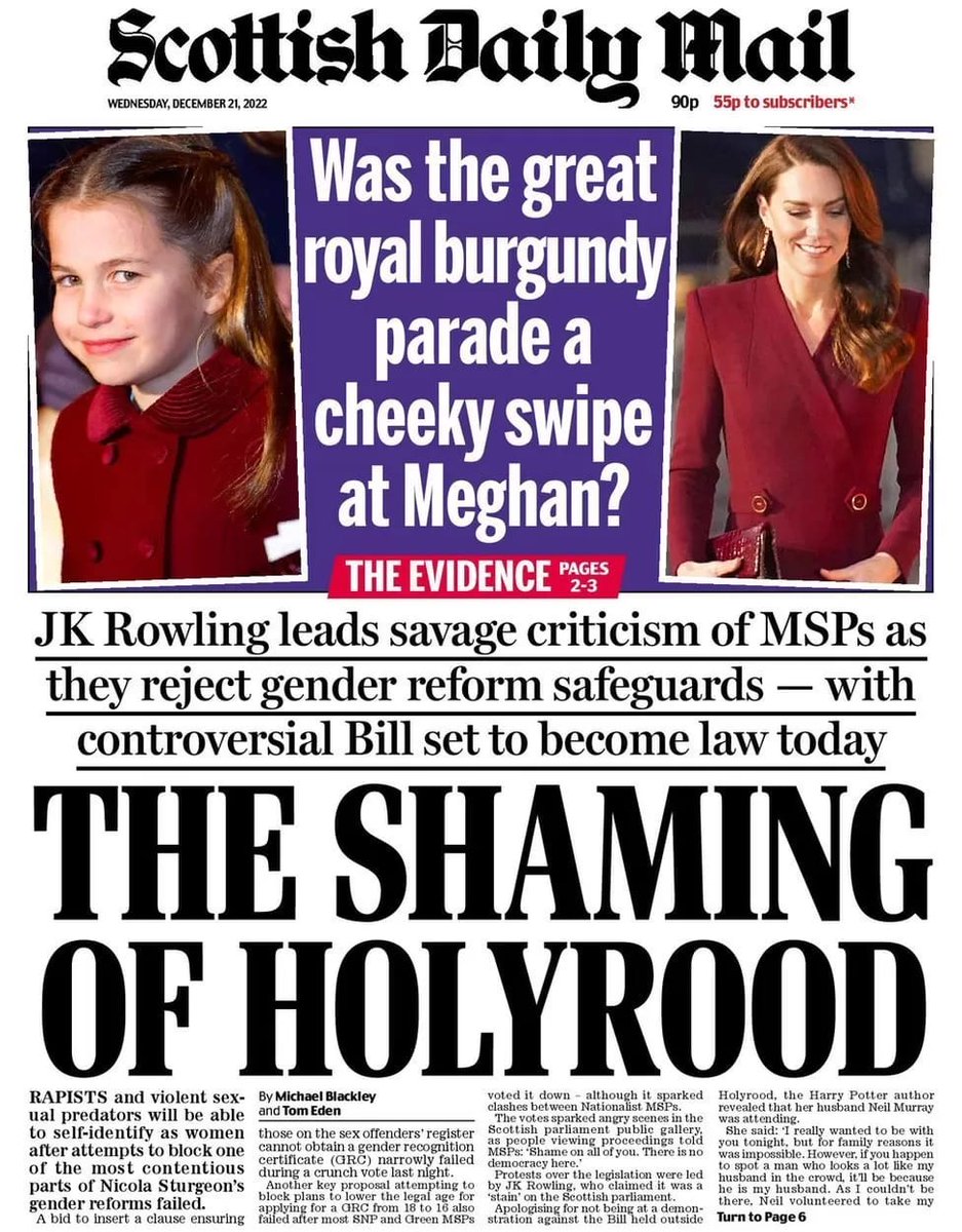 The SNP have voted to allow convicted sex offenders to change their gender.

With the Greens and the Lib Dems, they have stopped vital safeguards being placed on Nicola Sturgeon's deeply flawed Bill.