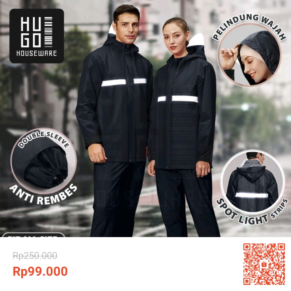 foryourstuff's tweet photo. HUGO Jas Hujan Setelan Premium All Size Pria Wanita Tebal Anti Angin

🌟4.7/5

Link : https://t.co/F9UJ7YTmlZ https://t.co/adPM3dIYhG