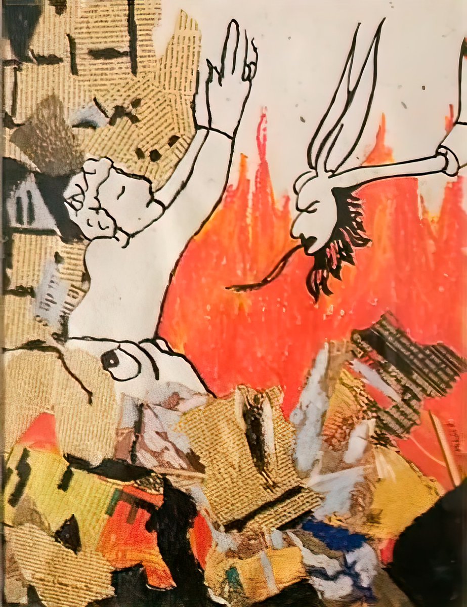 Good Morning beautiful FAM ☀️❤️

I wish you all a wonderful day, full of joy and peace 💚🙏

"TO BEG" on <a href="/exchgART/">Exchange Art</a> 
 
Collage and Wax on Paper 🎨🖌️
46x33cm #IRL 

Link 👇