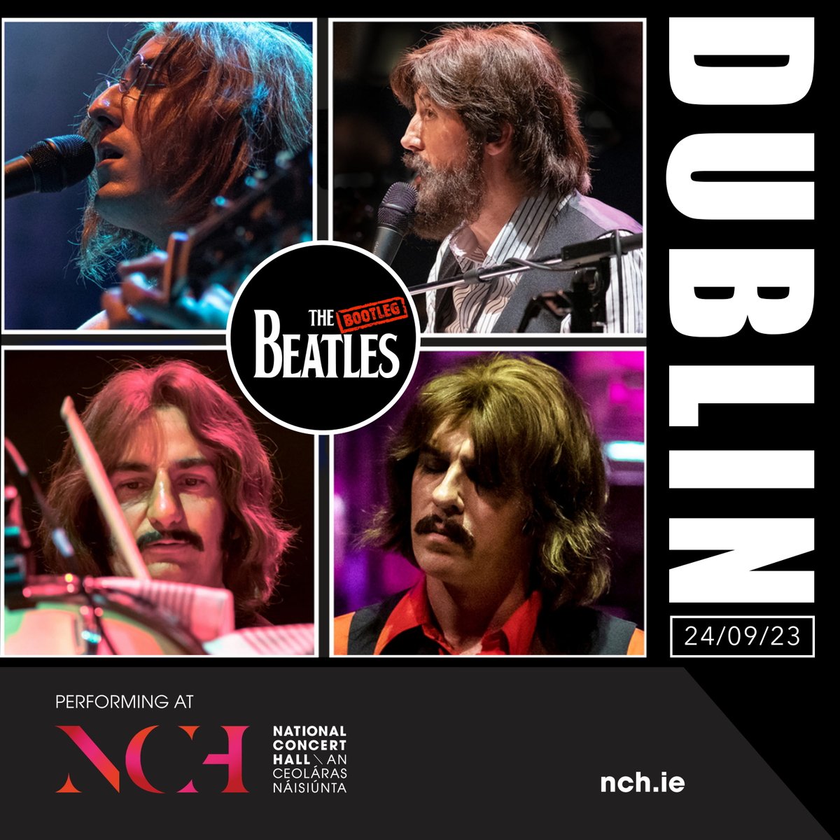 LiveBootleg's tweet image. Tickets for the @BootlegBeatles performance @NCH_Music are on sale at 10am this morning. Tel 01: 4170000, or book online at nch.ie

#beatles #thebeatles #beatlesdublin #nch #johnlennon #georgeharrison #ringostarr #paulmccartney #bootlegbeatleic #beatlemania