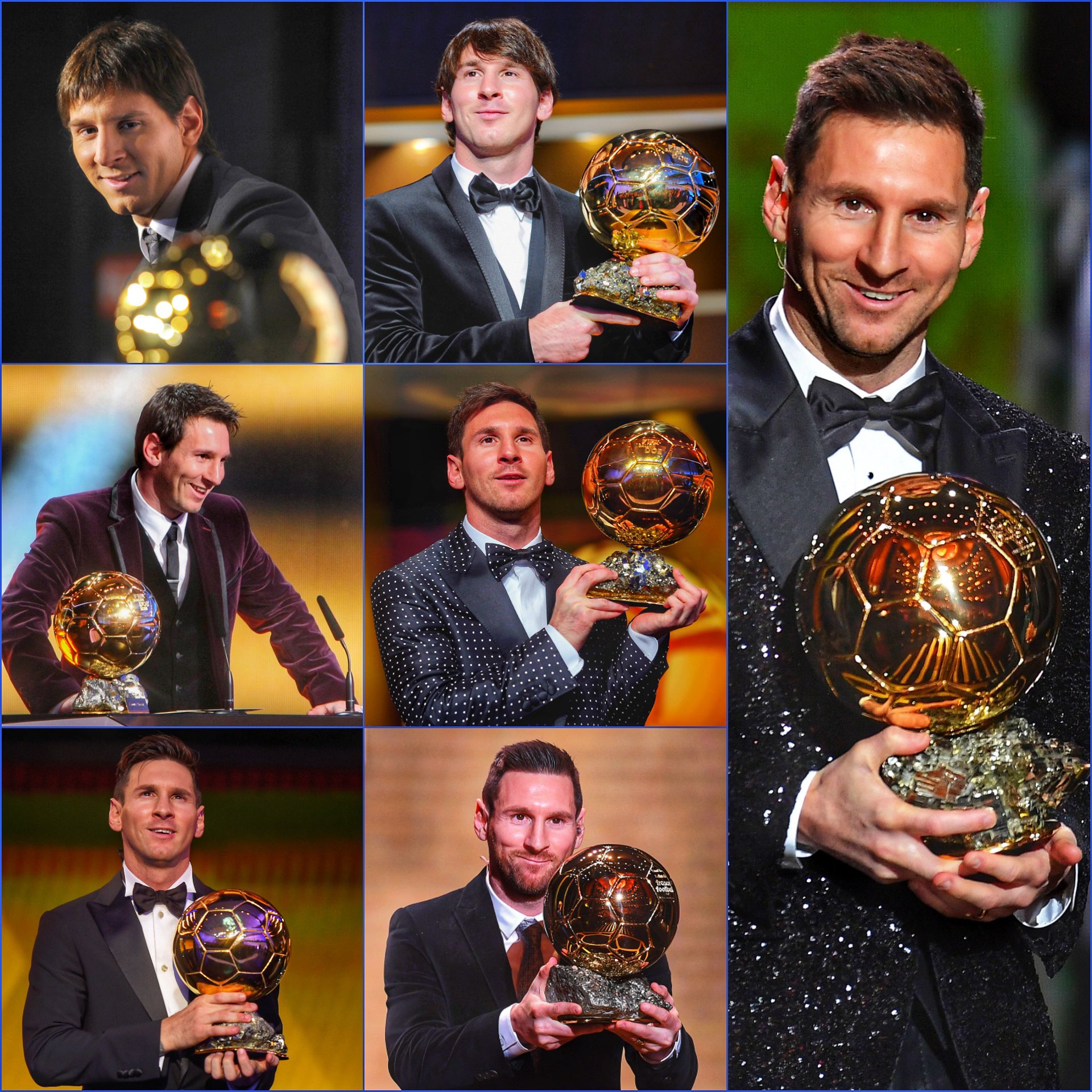 Messi 🐐🐐 Ballon D'or #messi #balloons #goat #messiworldcup