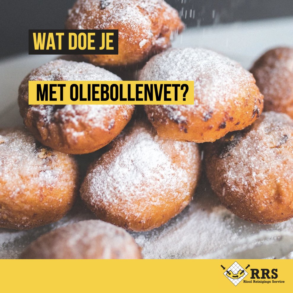RRS_NL's tweet photo. Hey oliebol! Gooi jij nog steeds je frituurvet door de afvoer?
Oliebollenvet hoort NIET in het riool! 
Benieuwd wat je wel moet doen met jouw oliebollenvet?
https://t.co/I0XVCkaOoa
#RRS #oudennieuw #oliebollen #frituurvet #riool https://t.co/mHzcwUifpX