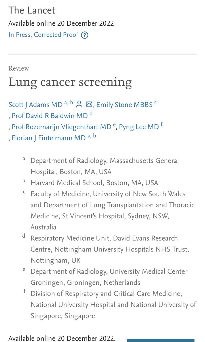 Florian J. Fintelmann (@f_fintelmann_md) on Twitter photo 🫁 lung cancer screening continues to evolve rapidly! with 🤝colleagues from 🇦🇺🇳🇱🇬🇧🇸🇬🇨🇦 we did our best to summarize 🔥 trends in this 🆕 review <a href="/TheLancet/">The Lancet</a> #lungcancer <a href="/lung_ca_screen/">Lung Cancer Screening Feed</a> <a href="/NLCRTnews/">ACS National Lung Cancer Roundtable</a> tinyurl.com/bdd2zrj3 🫁 lung cancer screening continues to evolve rapidly! with 🤝colleagues from 🇦🇺🇳🇱🇬🇧🇸🇬🇨🇦 we did our best to summarize 🔥 trends in this 🆕 review <a href="/TheLancet/">The Lancet</a> #lungcancer <a href="/lung_ca_screen/">Lung Cancer Screening Feed</a> <a href="/NLCRTnews/">ACS National Lung Cancer Roundtable</a> tinyurl.com/bdd2zrj3