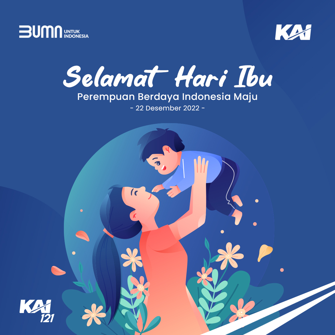 Dalam sosoknya yang luar biasa, mampu menjalankan peran dalam kehidupan secara seimbang dalam kesetaraan.

Dalam sikap dan tindakannya yang tegas namun lembut penuh cinta, menatap masa depan dengan percaya diri.

Perempuan Berdaya Indonesia Maju
Selamat Hari Ibu, 22 Desember 2022