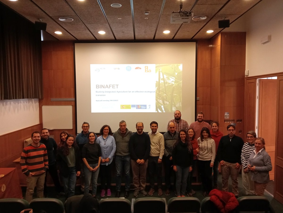GRIC_UPC's tweet photo. Our researchers participated in the kick-off meeting of the #BINAFET #TEDproject! #RecirculateCO2 #UrbanFood #SmartManagement #BuildingModelling #IAQ #EnergyEfficiency
Consortium: @ICTA_UAB @sostenipra @DeqbaUab @GENOCOV @GRIC_UPC @RDI_UPC
Funding body: @AgEInves @CienciaGob https://t.co/hiV8ckBz78
