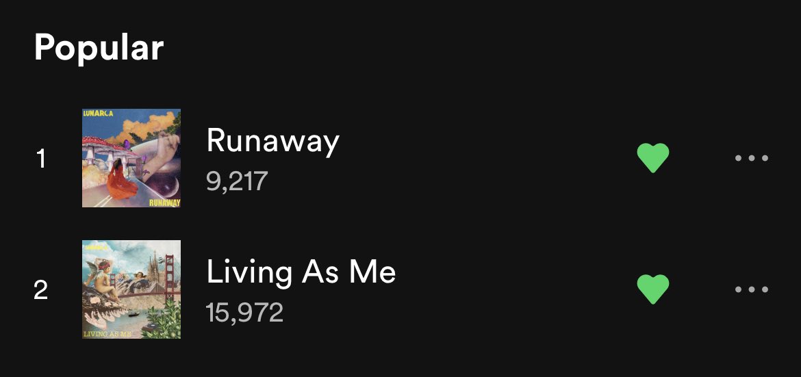 Nearly 10,000 streams on Runaway! 2023 is going to be blessed with some amazing new tunes I promise