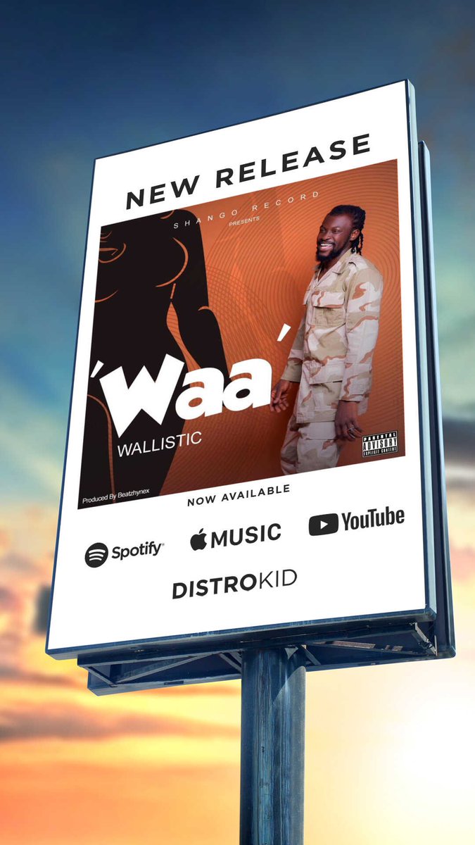 WallisticC's tweet photo. Brand new single #WAA ! π out now and on all digital platform. #HearDat π«ΆπΌπ₯
https://t.co/DQeRxoa5jD
https://t.co/L7HvZQzJlG
https://t.co/AmCYhccDyX
Wallistic β’ Waa https://t.co/7izgXEMvbb https://t.co/NDAQWVHb1b