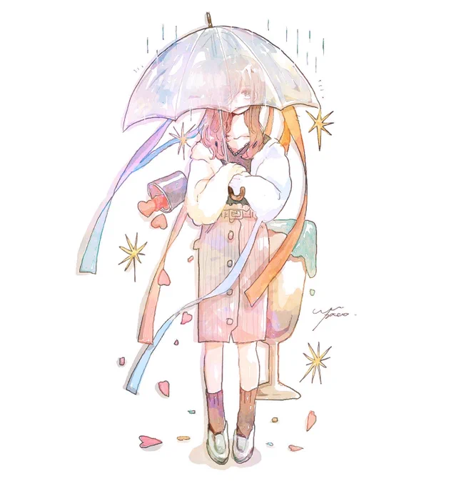 降り注いで溢れだす。僕の気持ち、君の思い。 