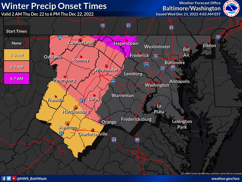 Doug Kammerer on Twitter "RT NWS_BaltWash A Winter Storm Warning has