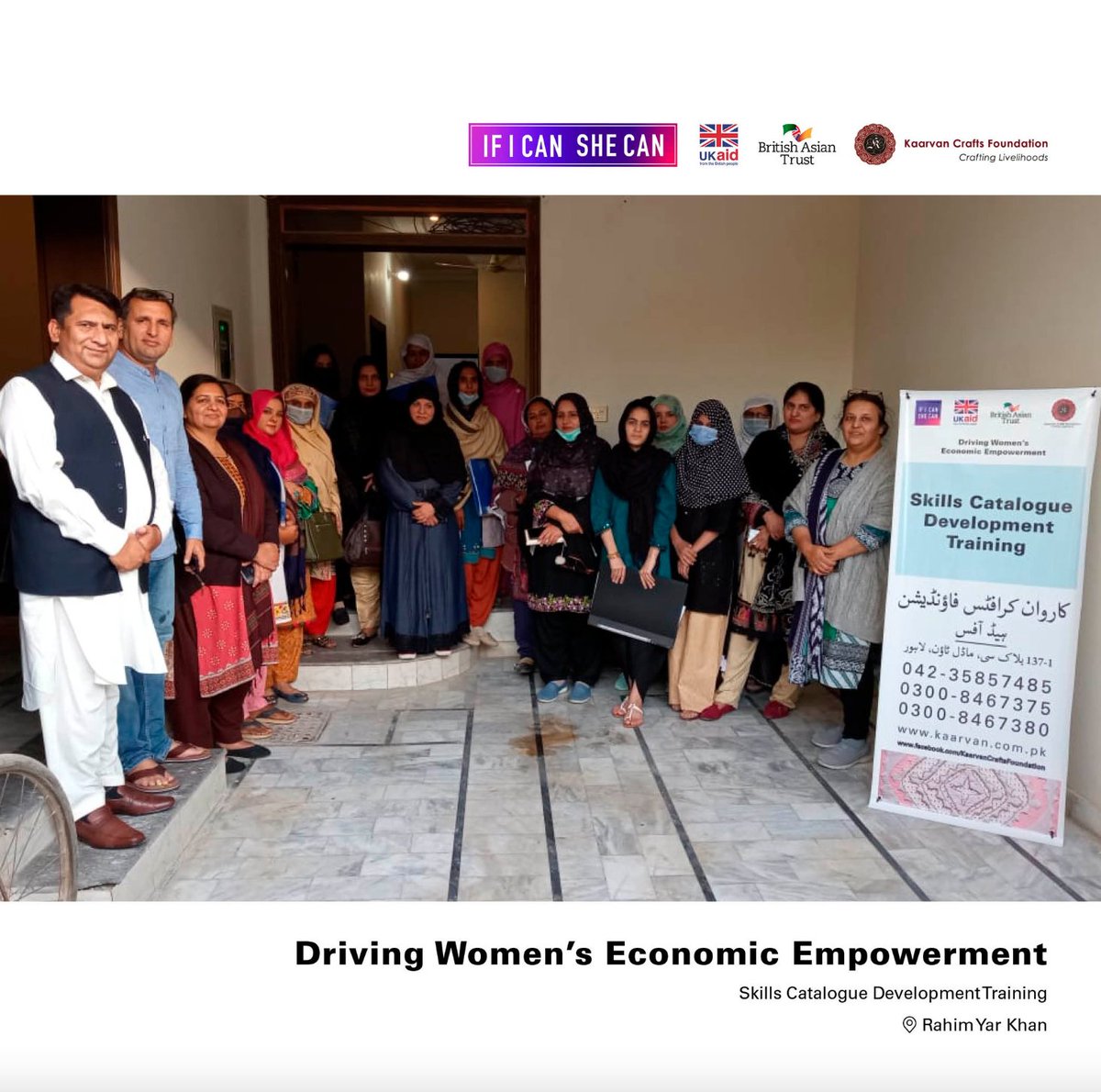 kaarvancrafts's tweet photo. Women are getting ready to showcase their skills and talent to the industry by building a portfolio of their work. 
#DWEE Program #FCDO @britishasiantst are unlocking the potential of women in low-income communities!
#IfICanSheCan #WomenEmpowerment #TheBritishAsianTrust https://t.co/948M925iBN