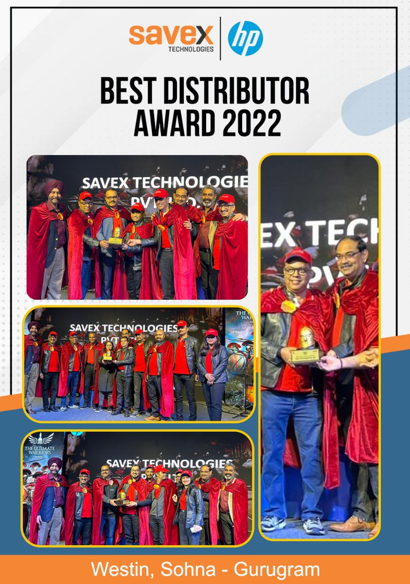 SavexTechnology's tweet photo. DOZEN - that's correct, we got a DOZEN !!!!!

At a recent HP all distributor event, Savex won the BEST Distributor award in 12 categories

#savextechnologies #hpawards2022 #bestdistributoraward #hpawards #hpevents #gratitude #winners https://t.co/eKYZLUKGrj