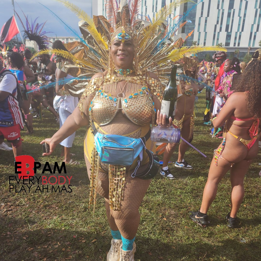 everyBODY_PAM's tweet photo. #everyBODYplayahmas
#BodyPositive⁠
#CaribbeanWomen⁠
⁠#CarnivalChaser⁠
#CarnivalIsLife⁠
#CarnivalIsWoman⁠
#CarnivalSlayers⁠
#LiveLoveSoca⁠
#LoveYourselfFirst⁠
#Soca
#SocaJunkie⁠
#SocaToTheUniverse⁠
#SocaToTheWorld⁠
#TeamCurves⁠ ⁠
#ThickGirlsPlayMas⁠
#WeSupportSoca https://t.co/QHgvyIQFac