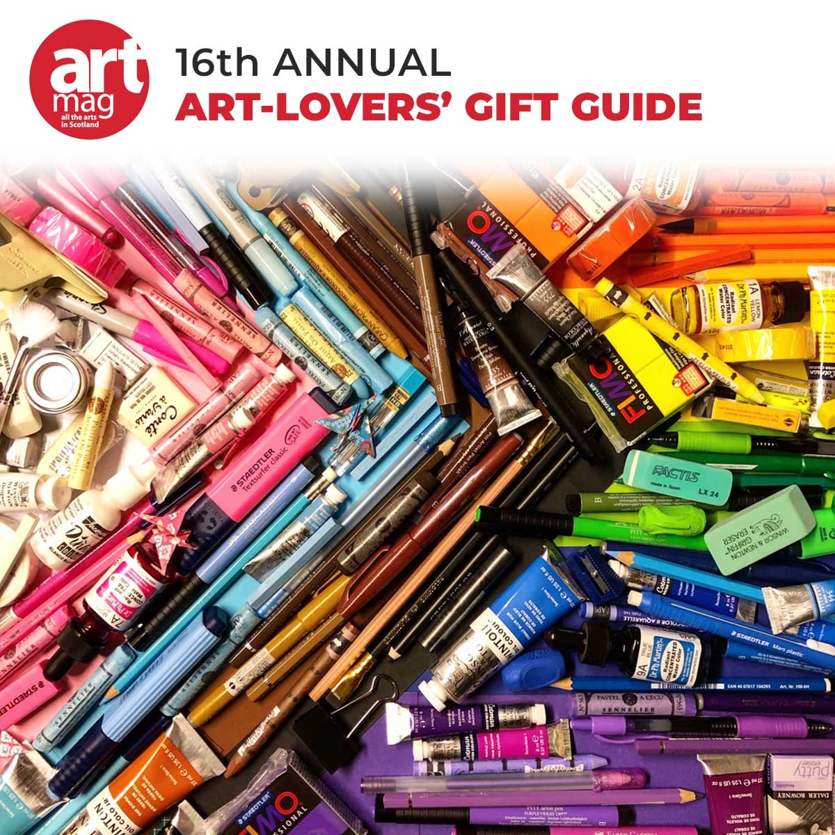 GIVE THE GIFT OF ART! Our Annual Gift Guide has lots of wonderful ideas for art lovers!⁠
artmag.co.uk/magazine/artma…
Image <a href="/EdArtShop/">Edinburgh Art Shop</a>.⁠
#artmag #scottishart #scottishgalleries #scottishartonline #scottishpainting #giftguide