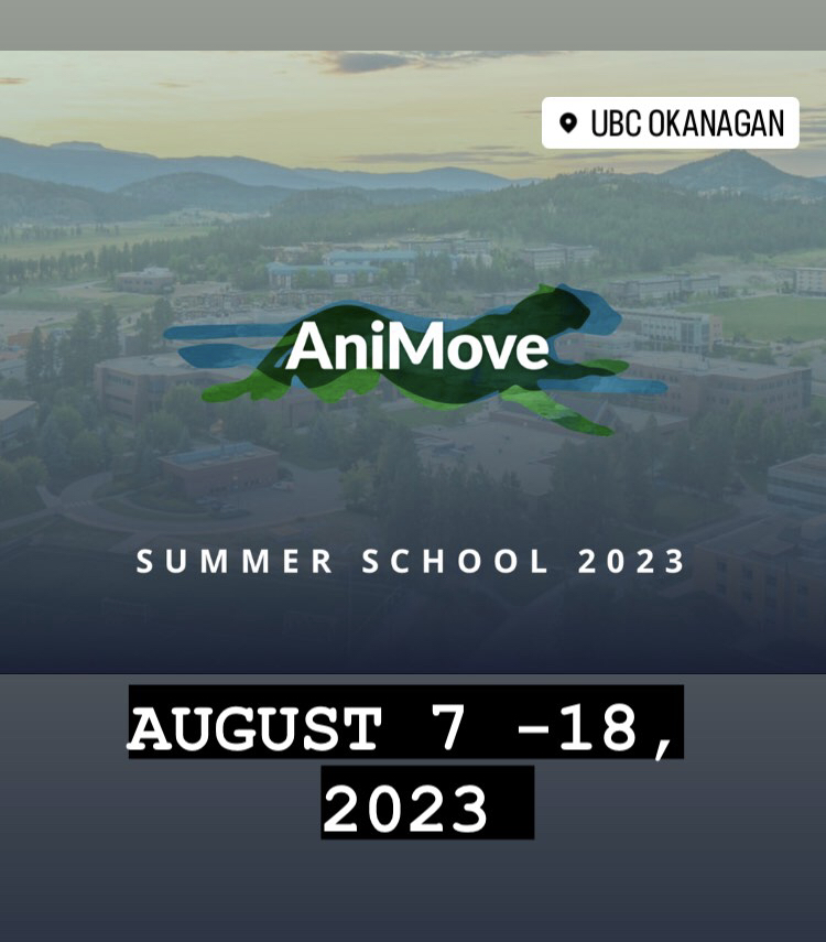 💚 Happy Holidays to all of you from the entire #AniMove team ! 
Maybe we will see you in August 2023 <a href="/ubcokanagan/">UBC Okanagan</a> ? We hope so. 
Sign up here animove.org/canada-2023/