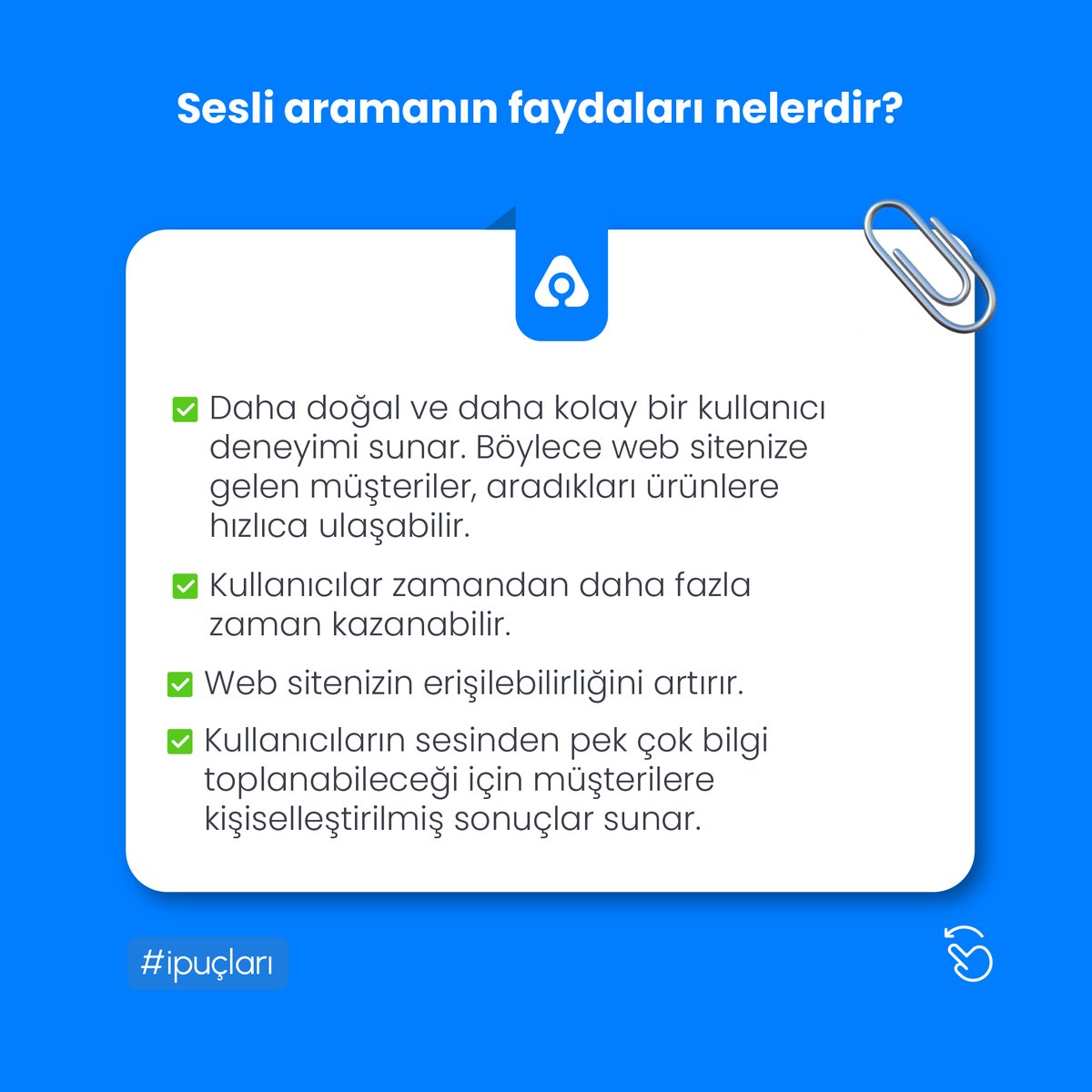 aisearchapp's tweet photo. Teknolojideki gelişmeler online alışverişi de etkiliyor.🛒 Bununla birlikte e-ticarette sesli arama da giderek yaygınlaşıyor. Peki sesli arama nedir, faydaları nelerdir ve metin aramasıyla farkı nedir?🚨
.
.
.
.
#eticaret #eticaretsitesi #aramamotoru #satış #yapayzeka https://t.co/9vOks4XPhD