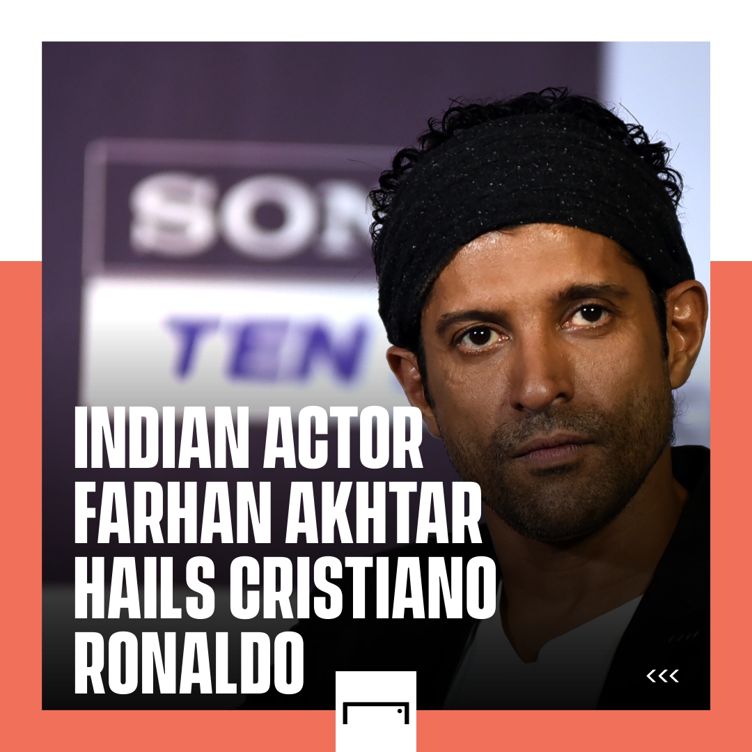 Goal_India's tweet photo. Lionel Messi is a GOAT but so is Cristiano Ronaldo 🙌

Bollywood actor @FarOutAkhtar hails @Cristiano https://t.co/Tky0WH9tEi
