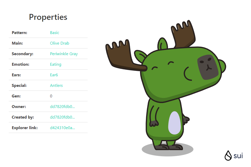 🎁 I just unboxed my Sui Holiday Capy! ❄️ 
Create your own Capy here:  capy.art #CapyHolidays