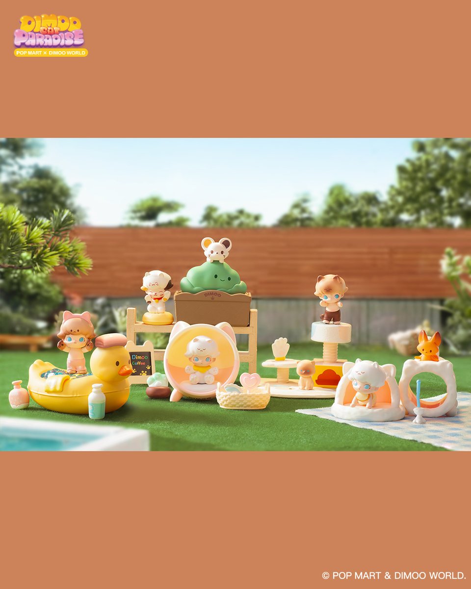 🆕🐱🆕DIMOO キャット パラダイス シリーズ🆕💗🆕 DIMOO（ディムー）と