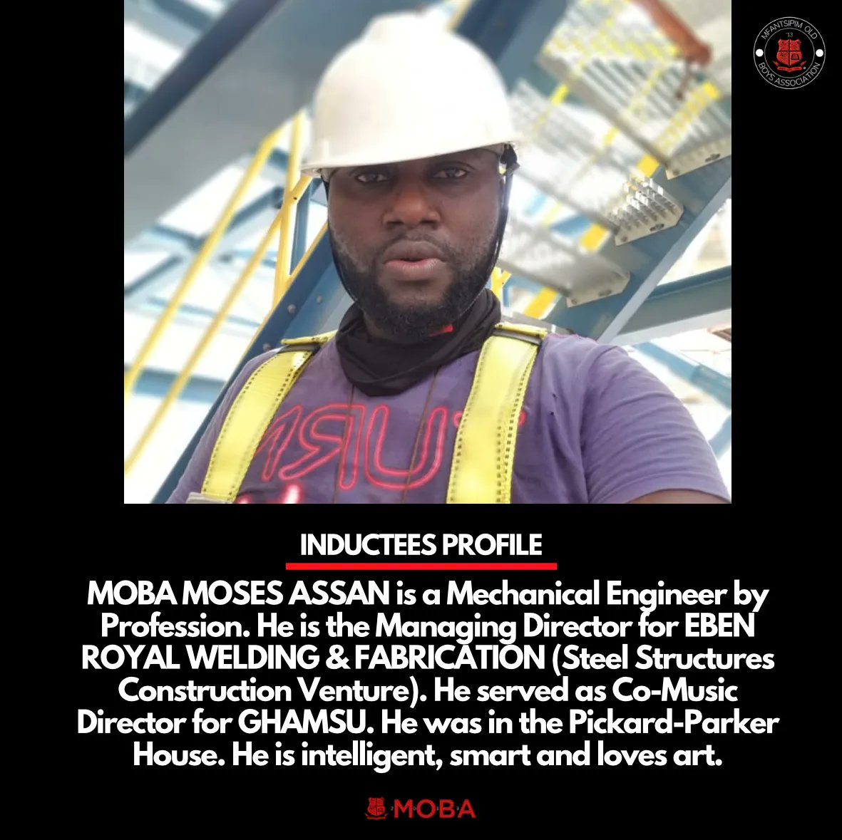 mobafraternity's tweet photo. MOBA INDUCTEES 🔴⚫️

#MOBAINAUG #MOBA2013 #MOBA2G13 #MadeInMfantsipim #MOBANational #MOBASECUpdates #DwenHweKan #Botaepa  
#MfantsipimSchool #Mfantsipim #Kwabotwe https://t.co/nwCGi4YAzr
