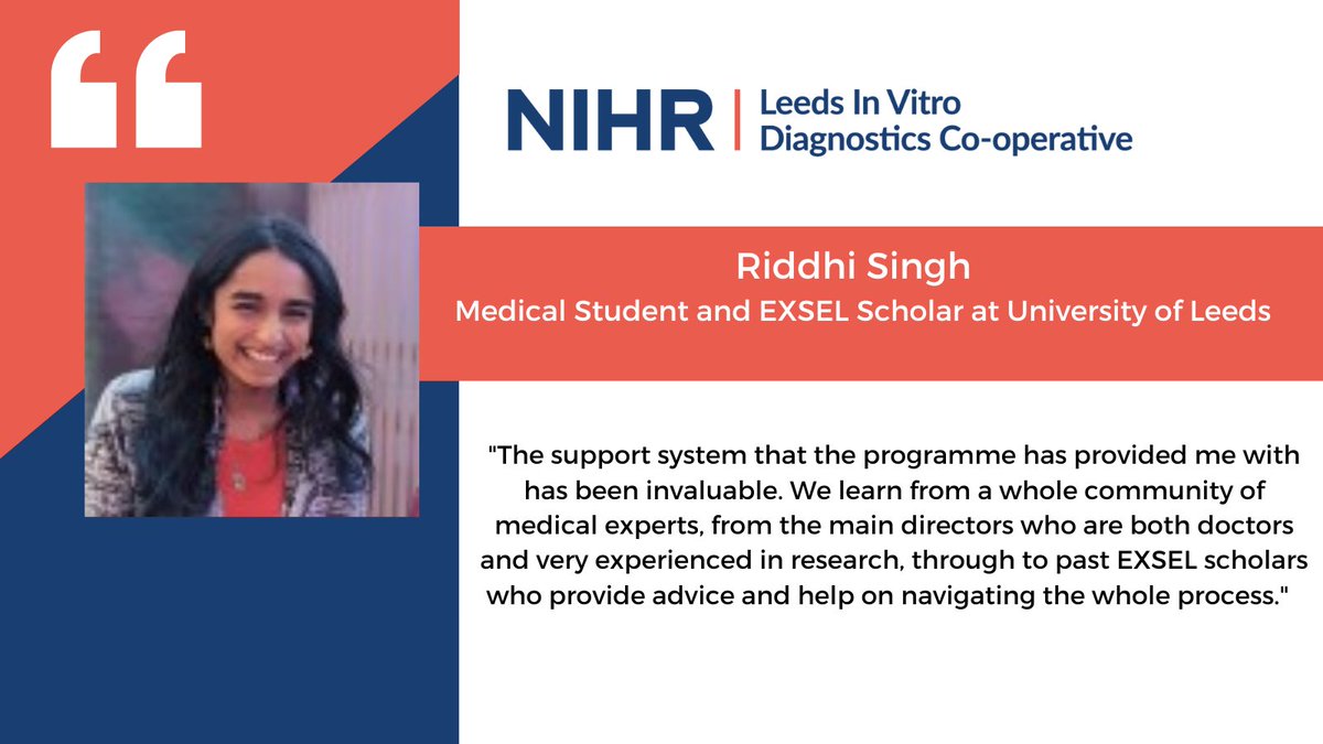 In our final 'Meet the Team' profile of 2022 we focus on #clinicalresearch in a catch up with Riddhi, Medical Student &amp; EXSEL Scholar at <a href="/UniversityLeeds/">University of Leeds</a> who recently worked on a #transplant #immunologyresearch project with <a href="/SunilDaga23/">Sunil Daga</a> - bit.ly/3WhCu2k #careersupport