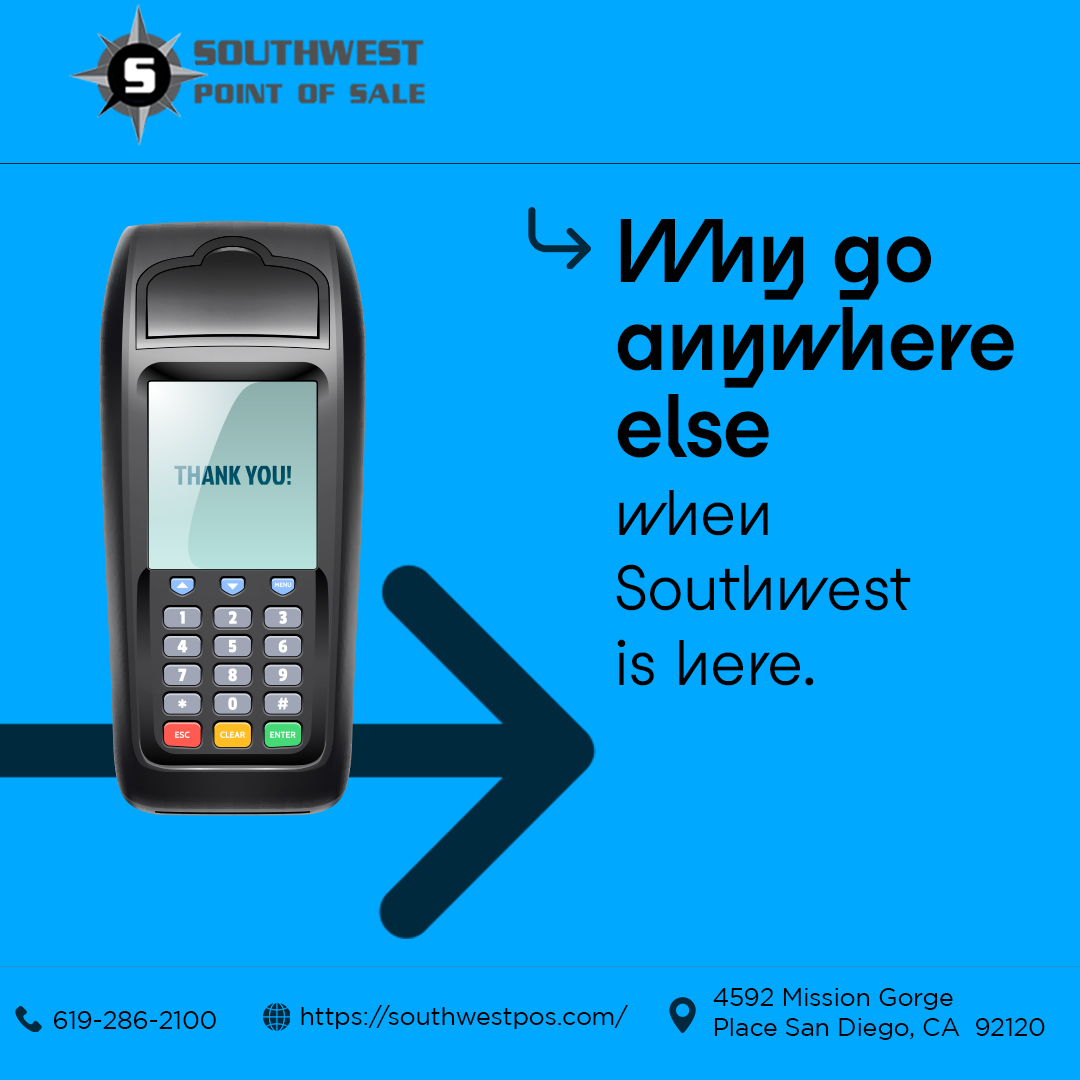 SouthwestPOS's tweet image. Whether you own a single store or a large chain of stores, Southwest POS software solutions are simple, flexible, and can be expanded to match your needs. For the best POS system currently available, give us a call.

#POS #servicepoint #southwestpos #possolutions #contactsouthpos