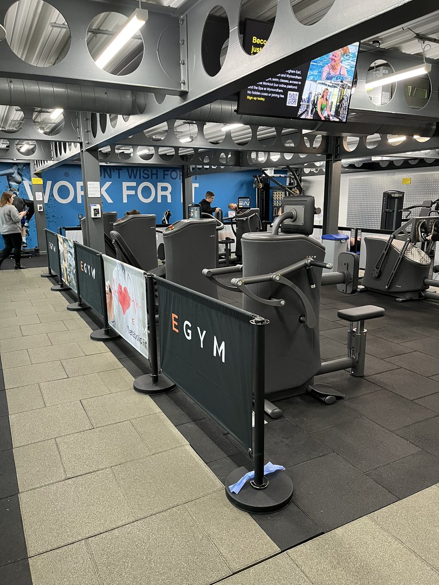 Our new <a href="/EGYM_UK/">EGYM_UK</a> equipment is looking great and proving extremely popular with our customers at Wymondham Leisure Centre 🥰😍 Brilliant to be the first leisure club in Norfolk to install this revolutionary kit <a href="/SNorfolkLeisure/">South Norfolk Leisure</a> <a href="/SNorfolkCouncil/">South Norfolk Council</a>