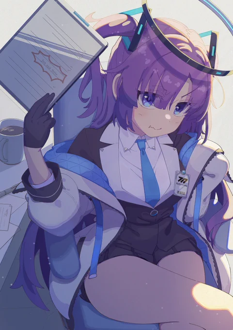 #BlueArchive  #ブルアカ #ユウカ 先生!今月はいったい何に使ったんですか! 