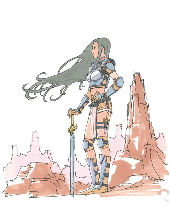 合田さんがスケッチブックに描いたイラストに高解像度スキャンを施し、全ページをフルカラー、イラストの原寸大で収録しました。「アニメスタイル ONLINE SHOP」とイベントでは特典小冊子「合田浩章スケッチブック+」が購入特典となります。 