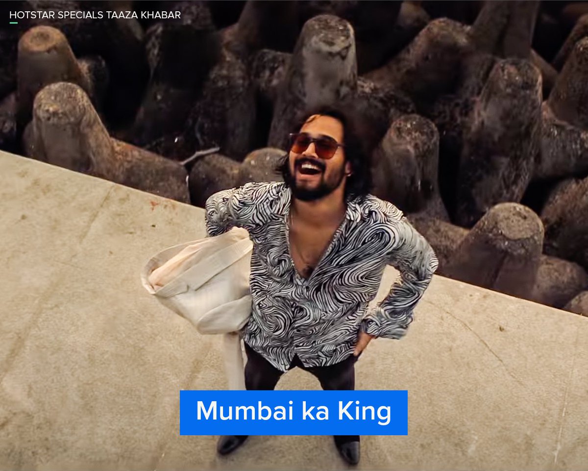 JioHotstar's tweet photo. Now your turn.

#TaazaKhabar #BBkiVines #BhuvanBham #MarvelStudios #Thor #LoveAndThunder #Asguard #GharWaapsi #Engineer #MovingInWithMalaika #MalaikaArora #Bollywood https://t.co/aFepWiBTJo