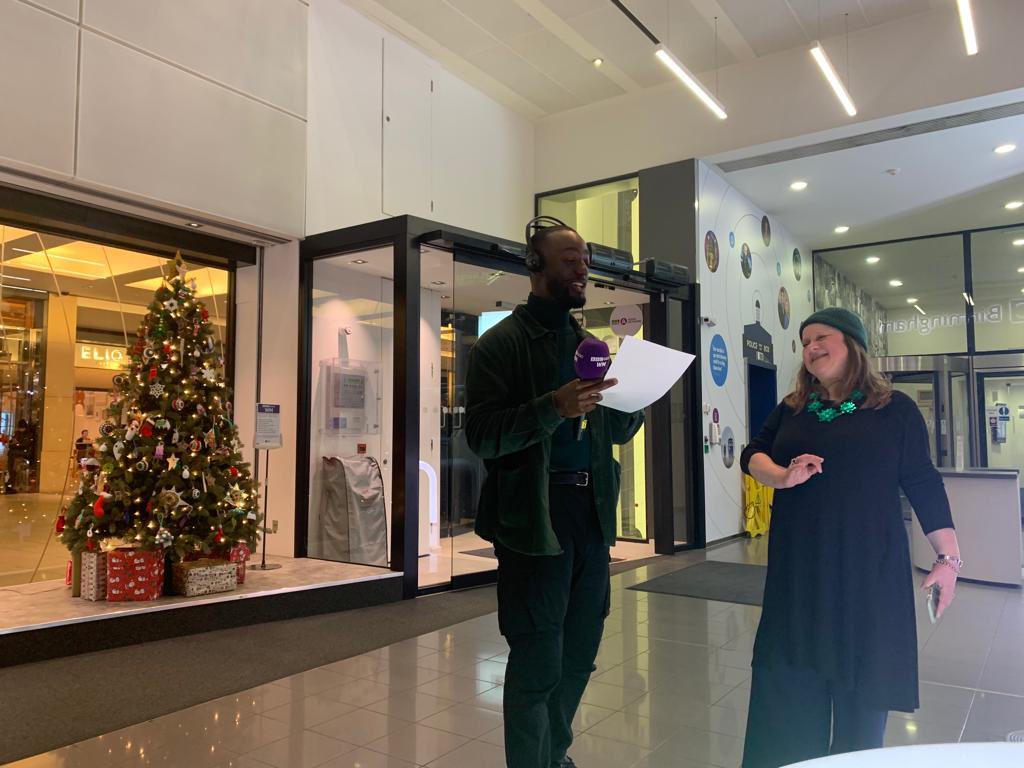 Tina Francis (@bytinafrancis) on Twitter photo Me talking on <a href="/bbcwm/">BBC Birmingham & Black Country</a> to <a href="/RakeemOmar/">rakeem omar</a> about the #communitychristmastree this morning. So many great groups contributed ! #craftbuildscommunity Me talking on <a href="/bbcwm/">BBC Birmingham & Black Country</a> to <a href="/RakeemOmar/">rakeem omar</a> about the #communitychristmastree this morning. So many great groups contributed ! #craftbuildscommunity
