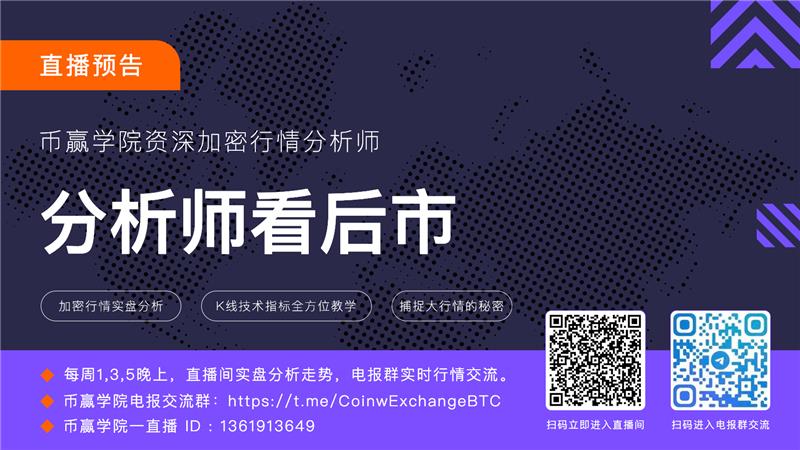 【探底后的反弹行情能持续多久？】

CoinW官方分析师--无涯：正在直播

点击观看：yizhibo.com/l/1B0qVG1daOWG…