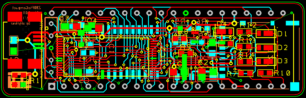 wcinp's tweet photo. 20ピンPIC使用の3チップ構成小型Z80ボードを検討中
CP/Mが安定して動くようになったのでパターン設計し製造依頼しました
「40ピンのZ80とほぼ同じサイズの基板でUSBケーブルを接続するだけでCP/Mが動く」という目標が実現されつつあります^^
https://t.co/zCfI8OBUkH
#Z80PicCompact #CPM #Z80 #DSPCB https://t.co/71eG9Ol4In
