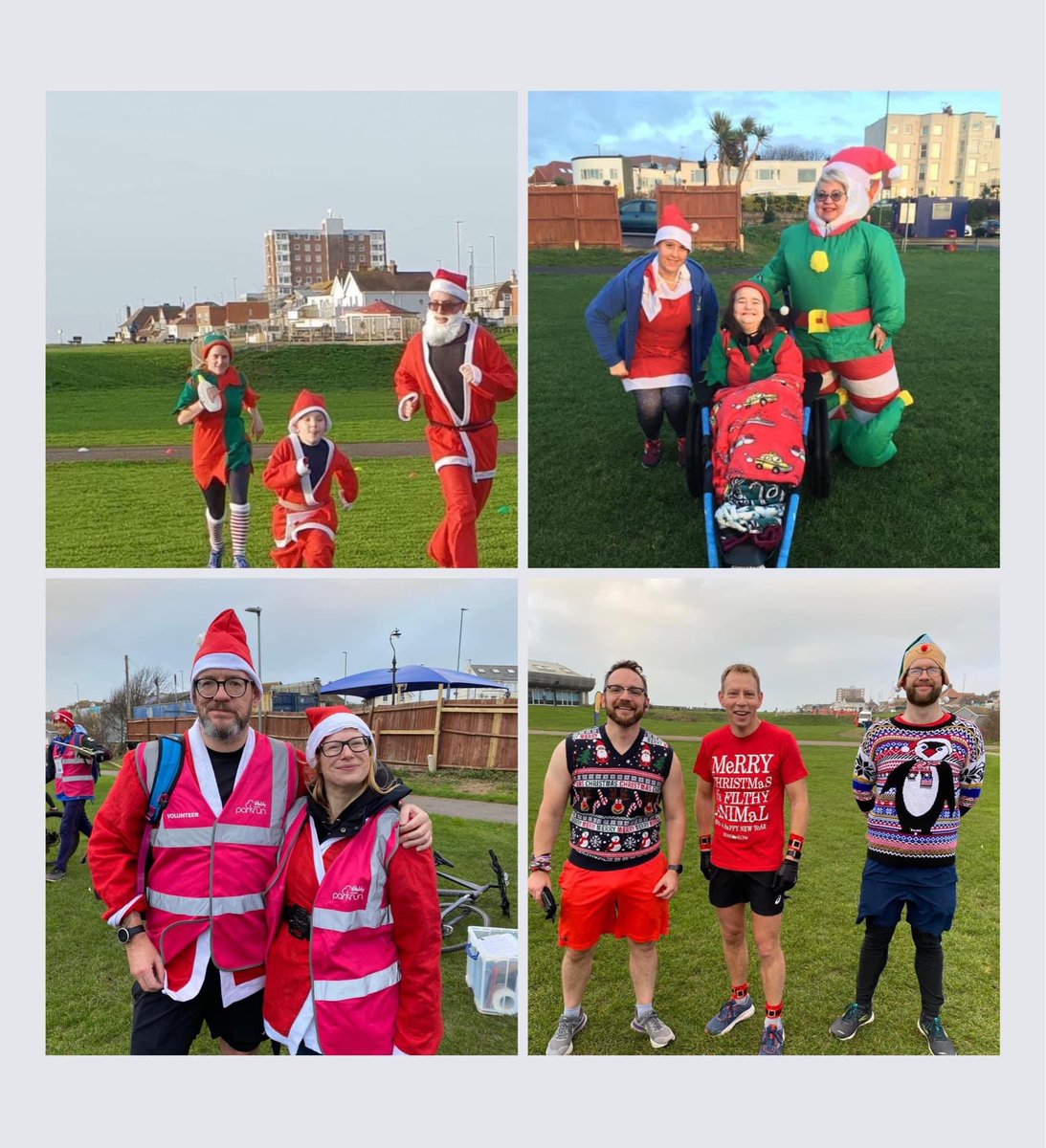 What better way than to kick off Christmas by coming along to our parkrun this Saturday ?

Put on your best Christmas jumper, elf outfits, festive leggings and santa hats and join us

Tis the season of Goodwill too so why not volunteer.. we could do with some help 🙏