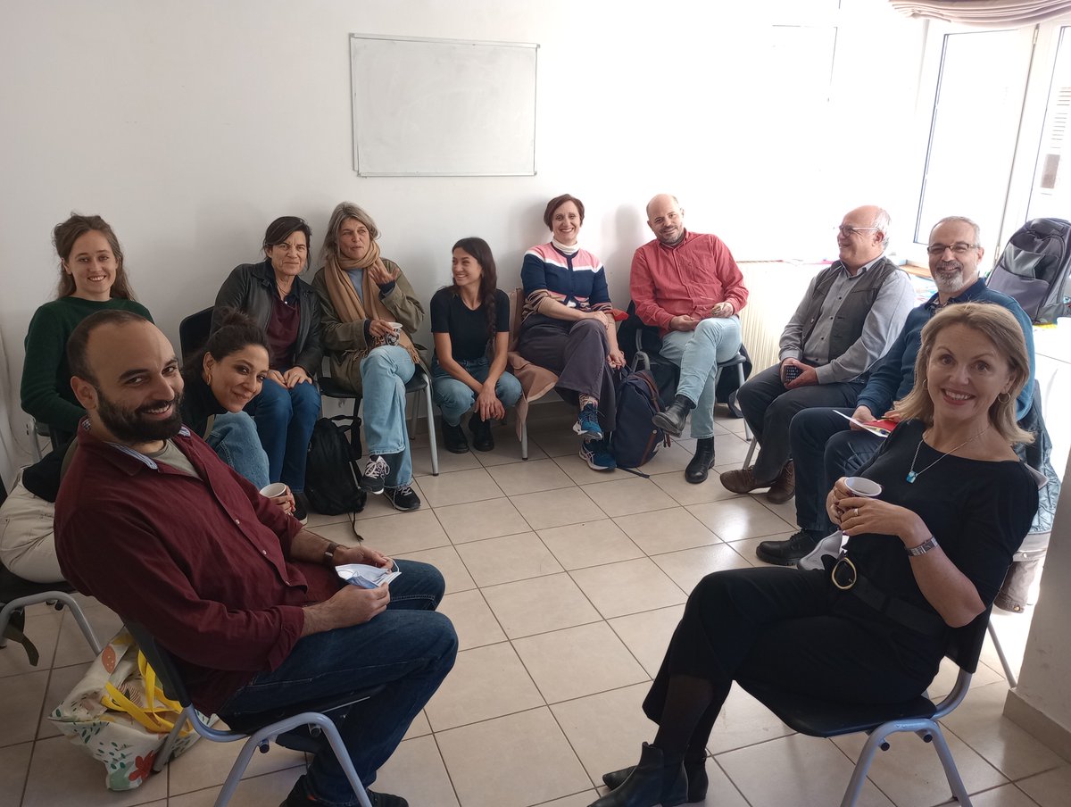 swdgroup's tweet photo. It was great to jointly explore with so many stakeholders on the humanitarian field in Greece what is "meaningful collaborative research" and the impact policies and practices. The reference group has been set up and was kicked off on the 22nd of November in Attica! https://t.co/8rCc3niFn9