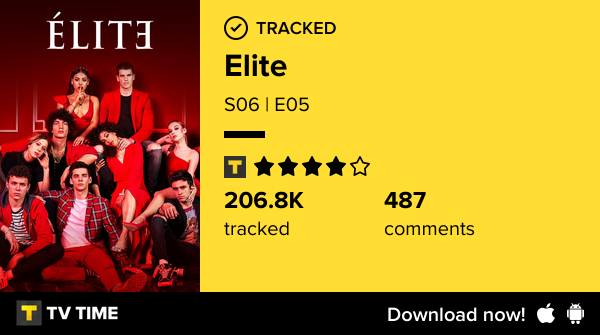 I've just watched episode S06 | E05 of Elite! tvtime.com/r/2EnYl #tvtime
