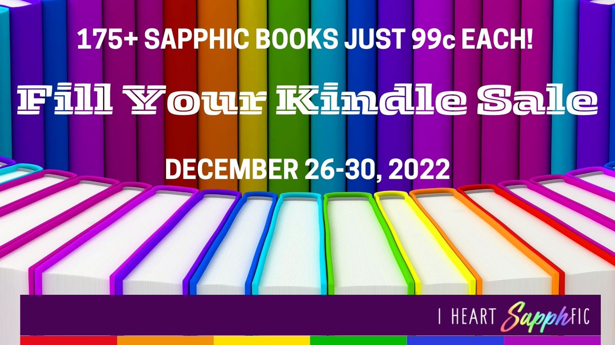Check out the I HEART SapphFic SALE  📚🎆📚🎆 
iheartsapphfic.com