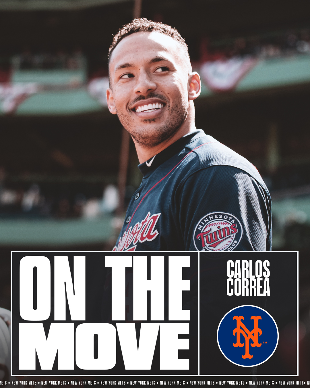 MLB on X: Rise and shine! Carlos Correa, Mets reportedly agree to