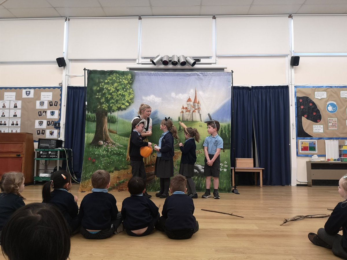 Panto is in full swing! Great way to end the term!