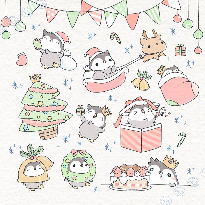 「christmas ornaments wreath」 illustration images(Latest)