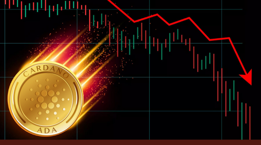 libraryoftrader's tweet photo. Cardano (ADA) falls below the critical point, and there might be more pain to come.
Source: https://t.co/xKzHGSBSmW 
#libraryoftrader #LOT https://t.co/x1rOEfvY0r