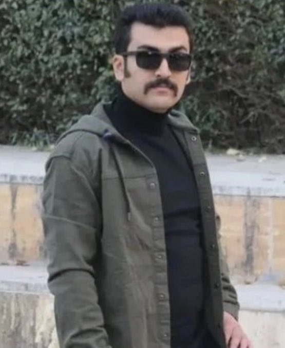 Action4IR's tweet photo. #ErfanKahzad is a 27-year-old protester who was shot in his leg and later kidnapped by IR forces at his home in September.  He has spent 24 days of the detention in solitary confinement where he was not allowed to use the bathroom for 5 days. BE HIS VOICE! 
#IranRevolution https://t.co/dk8o94TDOb