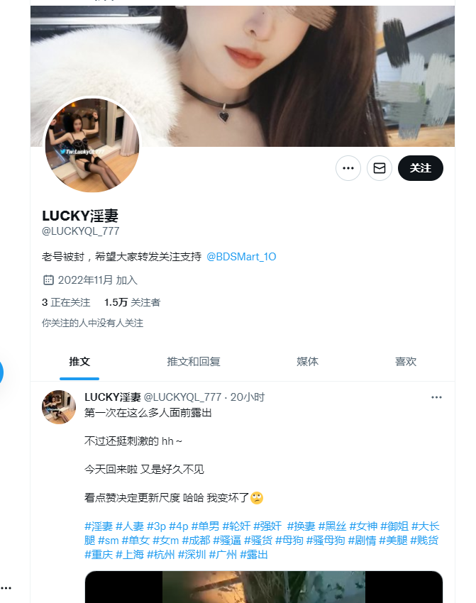 lostlong1's tweet photo. 图一是骗子的ID：@LUCKYQL_777
图二是骗子首页，做的非常高仿，比原作者的ID只是多了一个下划线_
原作者ID：@LUCKYQL777 大家谨防受骗 https://t.co/1ScGeexa1H