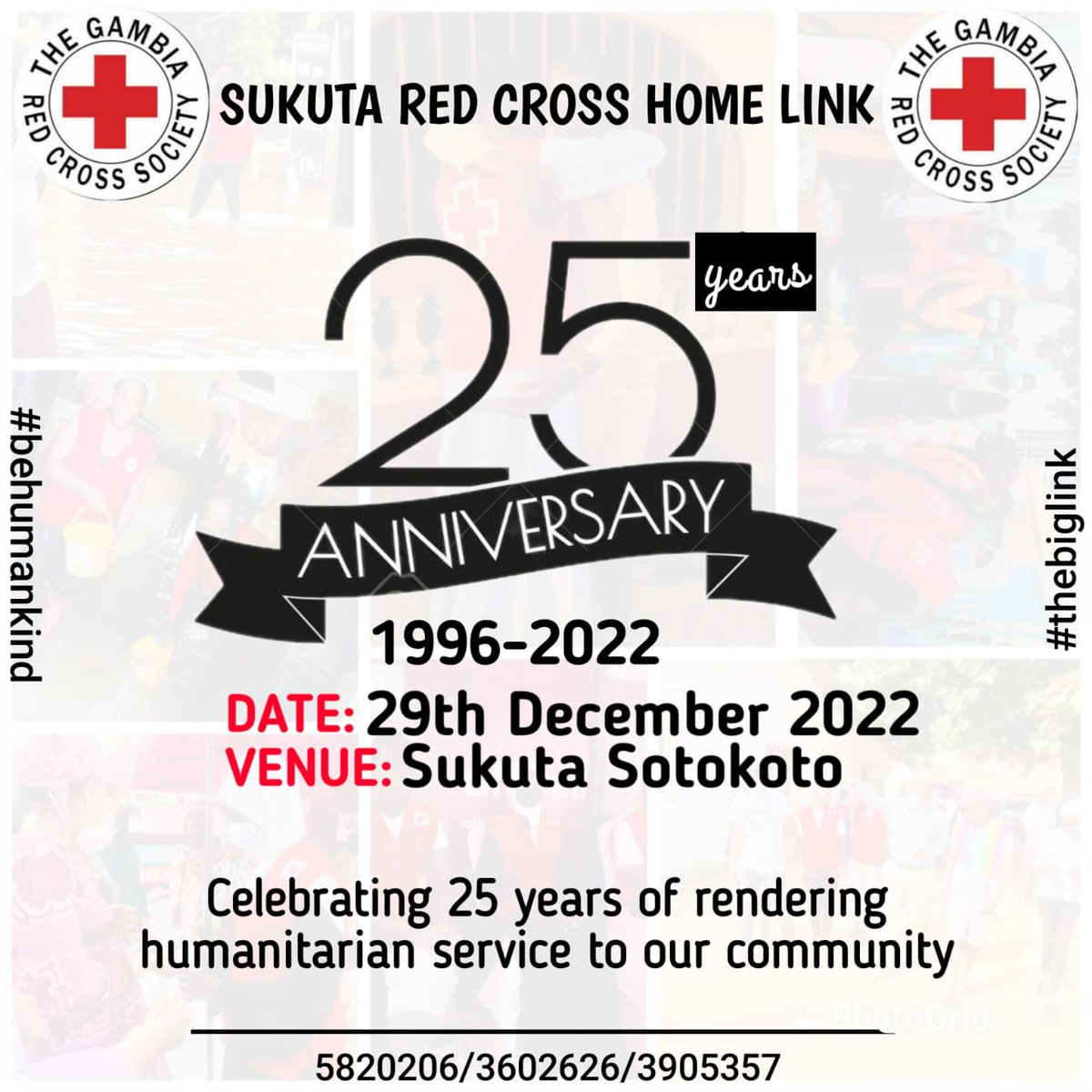 SukutaRCHL's tweet photo. We @SukutaRCHL celebrating 25 years of rendering humanitarian service to our community and nation at large...
Come join us on the 29th December 2022 and write history together....#TheBigLink https://t.co/oDbcL3Lfdw