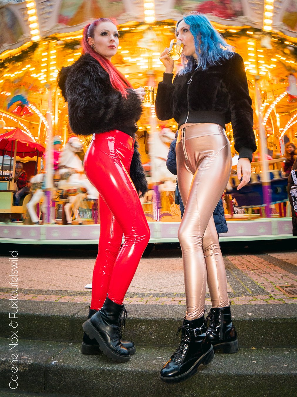Celene.Nox on X: Fuxteufelswild and me in our Pairadize Leggings   Get off 10% with this link #leatherleggings  #leathertrousers #leggingsaddict #winterleggings  /  X