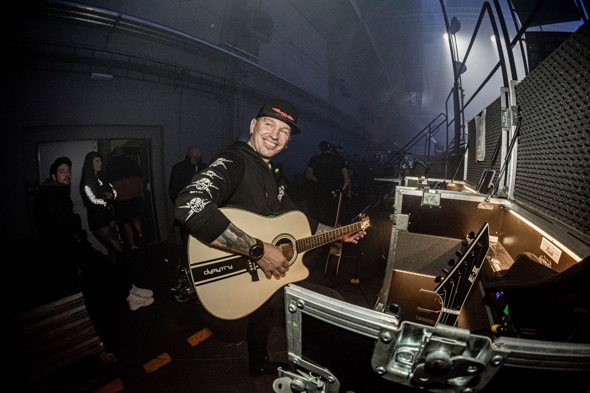 BrianBajak's tweet photo. From the last #dymytry tour gig in 2022... worked mostly as FOH sound engineer and then as a sound technician. https://t.co/2QAR95uLm6