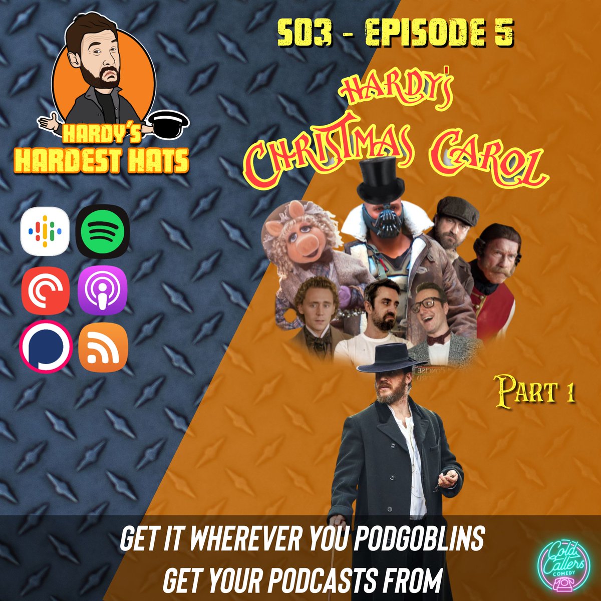 It's out today, mates! With an original score by <a href="/coldcallers/">Cold Callers Comedy</a> it's Hardy's Christmas Carol part 1.

👂🏻pod.fo/e/15848a

#podcast #achristmascarol #parody #comedy #indiepodcast #radioplay #musical #podnation #podernfamily <a href="/Pcast_ol/">Podcast Overlord</a> #PodcastAndChill #Christmas #dickens