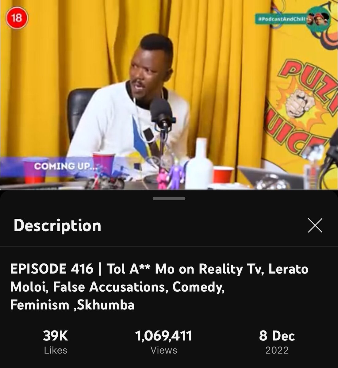 MacGUnleashed's tweet image. A million views on one of the most  important interviews in the podcast, Shoutout to chillers for supporting the king Tolassmo 🔥🔥🔥🔥🔥🔥🔥🔥🚀