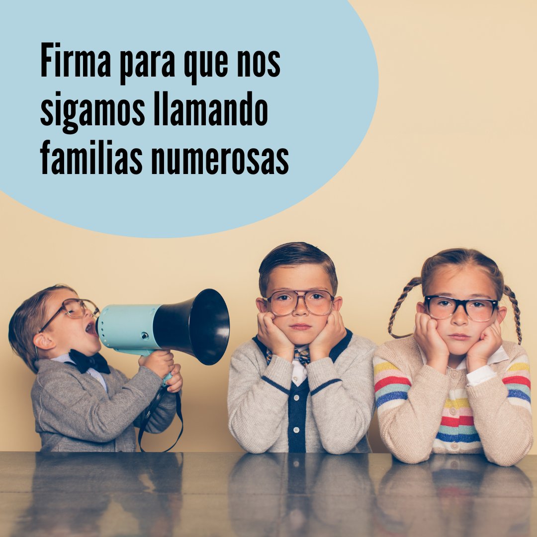 FamNumerosas's tweet photo. Ya tenemos más de 9.000 firmas en contra de la eliminación del concepto y denominación de #familianumerosa que plantea la nueva Ley de Familias ¿Y tú, has firmado ya? Ayúdanos a parar el "absurdo" cambio de la ley que "borra" a las #familiasnumerosas: https://t.co/VsVN34nqSQ https://t.co/MBxDIgOFXM